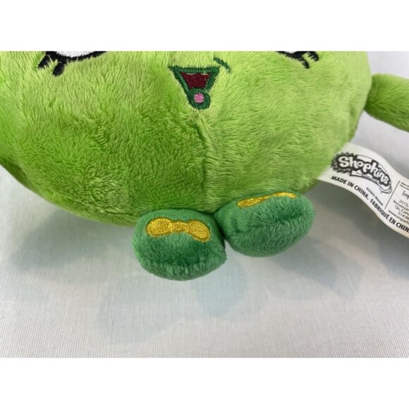 Shopkins Apple Blossom Worm Green 8in Plush Stuffed Animal - Picture 2 of 6